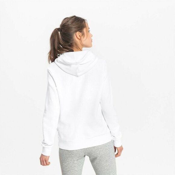 PUMA Womens Essentials Fleece Hoodie - Picture 4 of 7